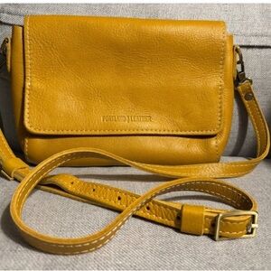 Portland Leather medium metro Crossbody Bag (honeycomb?)